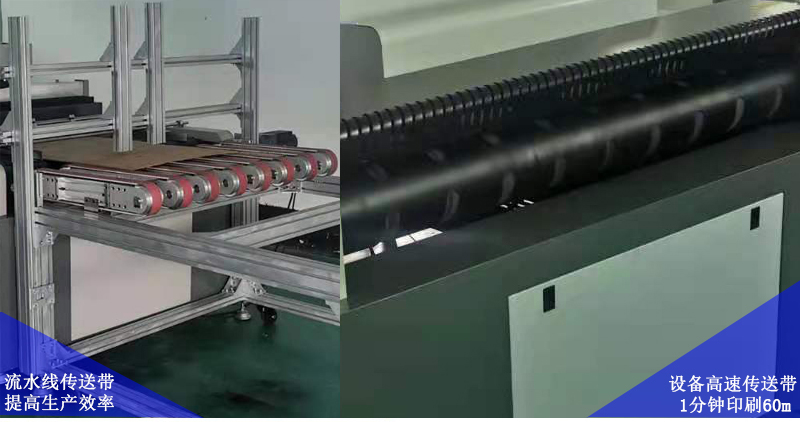 流水線傳送帶，提高生產效率，設備高速傳送帶，1分鐘可以精確打印60米